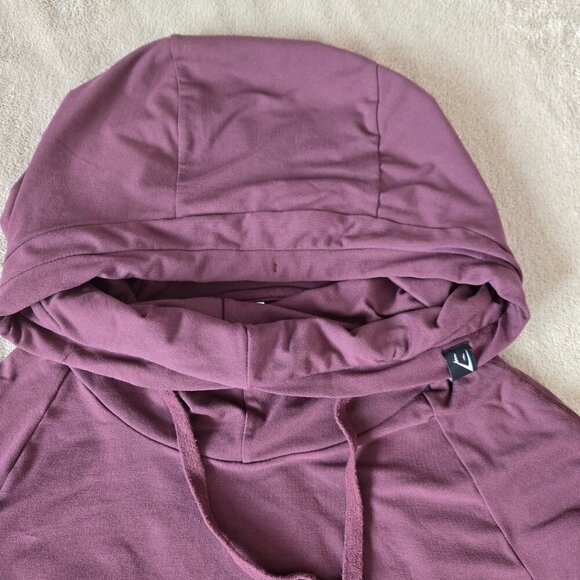 Gymshark Aura Hoodie Winter‎ Berry Pullover Long Sleeve Top Athletic size S - Picture 8 of 13